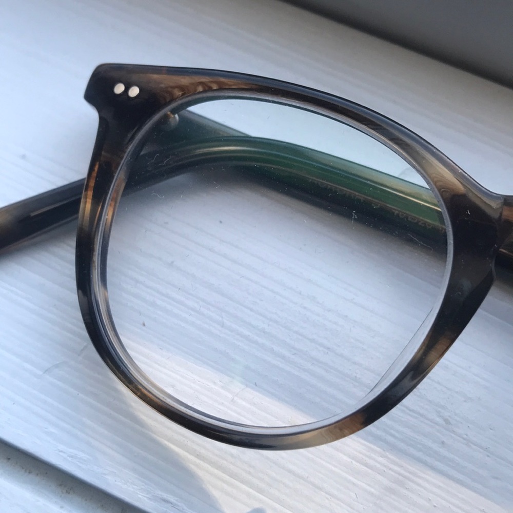Tortoise Brown Eyeglasses Frames - image 2